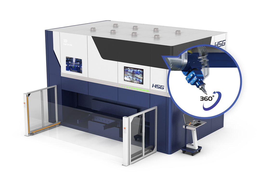 三維五軸切割技術